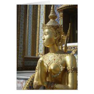 Carte thaïlandaise de Bouddha
