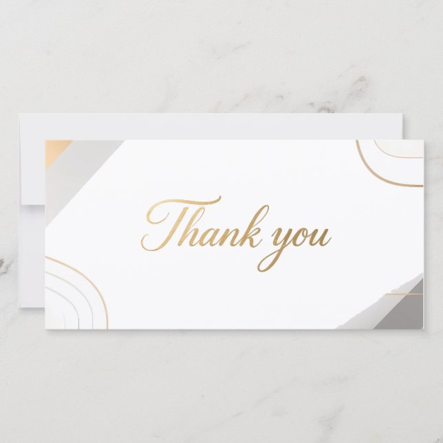 Carte Thank you card (Devant)