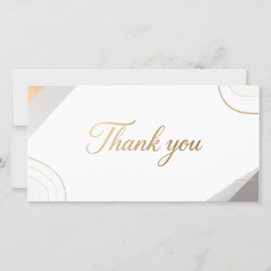 Carte Thank you card