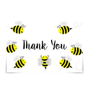 Carte "Thank You" From All of Us Group Bee Card