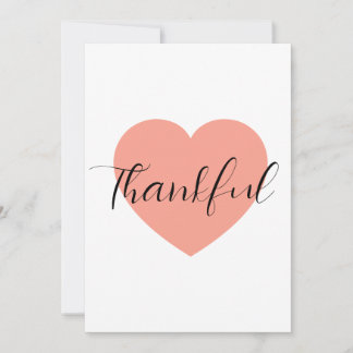 Carte Thankful 
