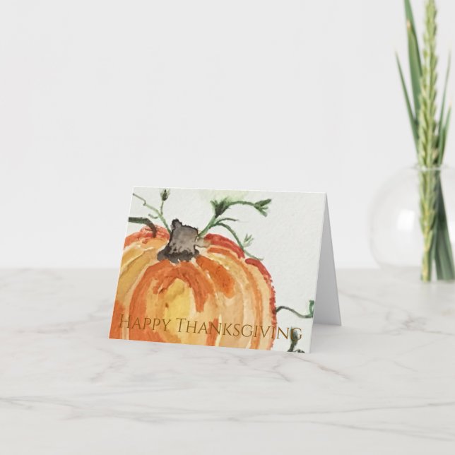 Carte Thanksgiving (Devant)