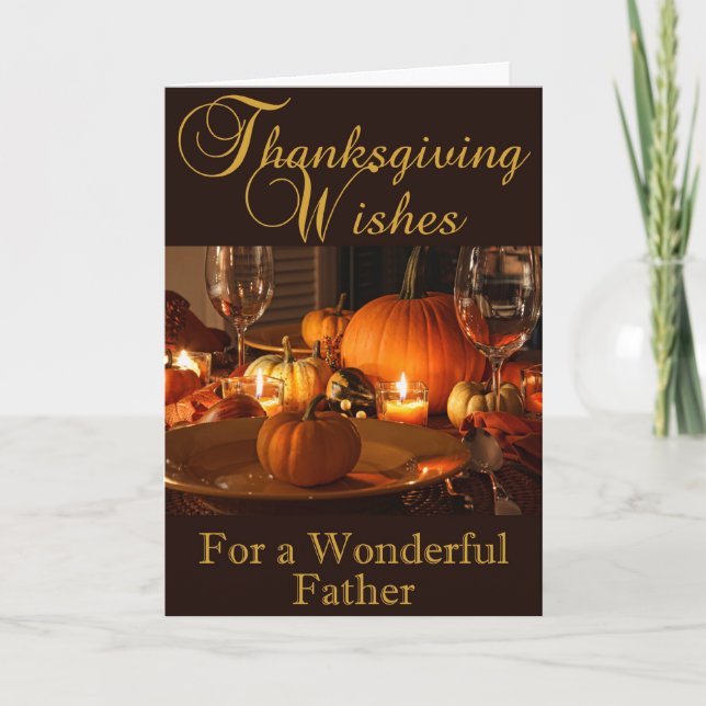 Carte Thanksgiving (Devant)