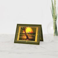 Carte Thanksgiving