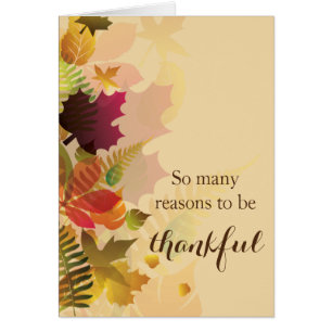 Carte Thanksgiving