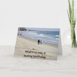 CARTE THE 2 OF US WISH U SUNNY BIRTHDAY