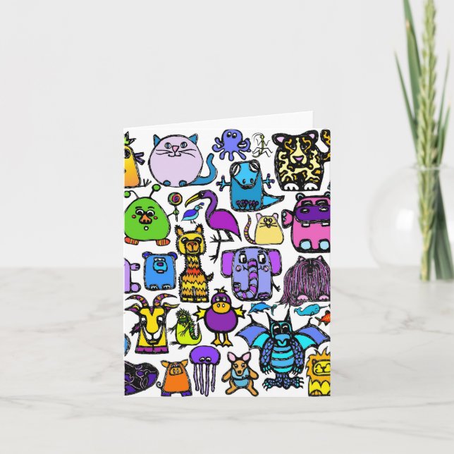 Carte "the alphabet book" - Note Cards (Devant)
