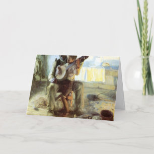 Carte The Banjo Lesson By Henry Ossawa Tanner