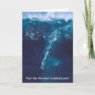 Carte The Big Kahuna - Anniversaire d'un surfeur