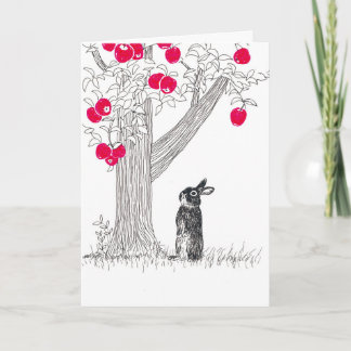 Carte The Black Rabbit and the Apple Tree
