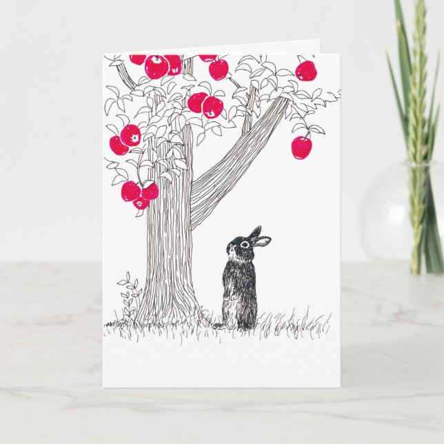 Carte The Black Rabbit and the Apple Tree (Devant)