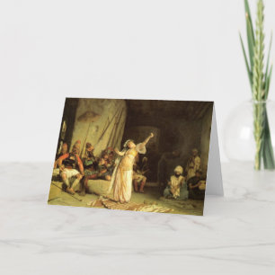 Carte "The Dance of The Almeh", by Jean Leon Gerome
