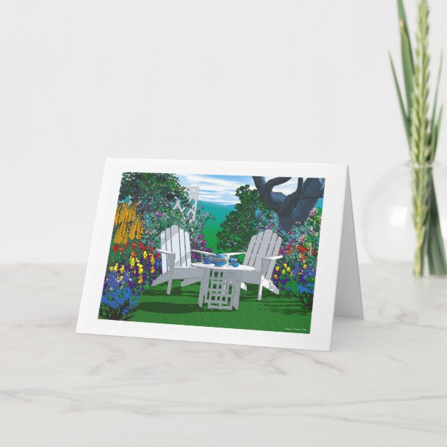 Carte Thé de l'après-midi (Devant)
