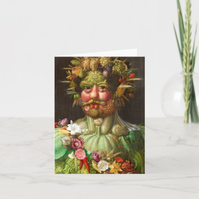 Carte The Four Seasons : Vertumnus - Giuseppe Arcimboldo (Devant)