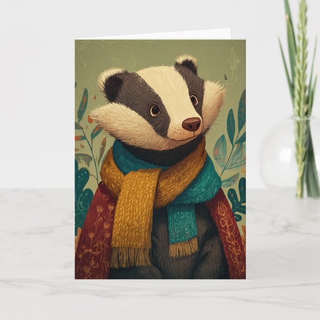 Carte The Gentle Badger (Devant)