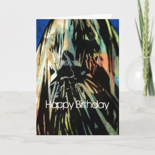 Carte 'The Ghost in the Canvas' Birthday Card
