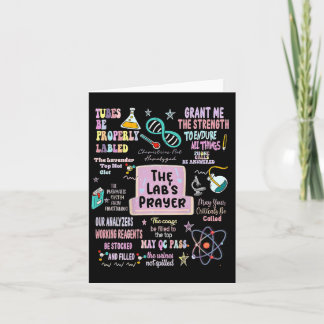 Carte The Labs Prayer Medical Laboratory Scientist Lab