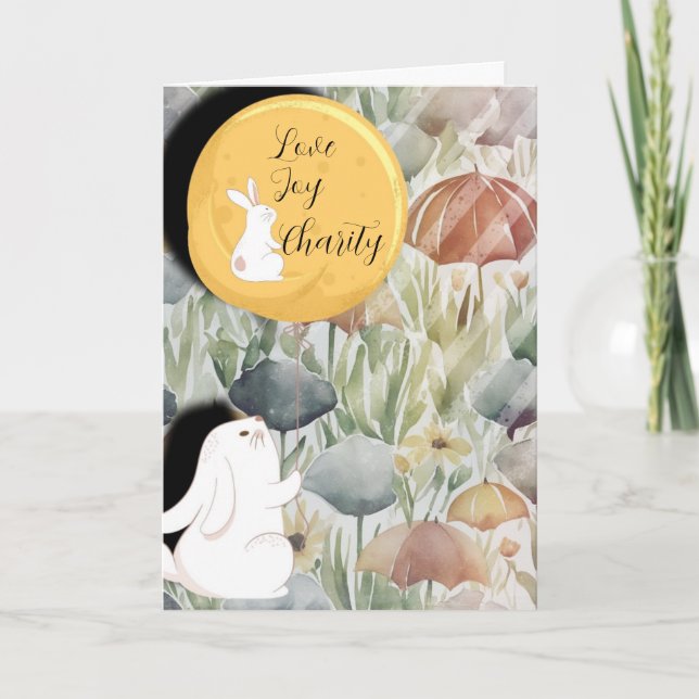 Carte The Little Bunny's Thoughts (Devant)