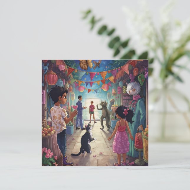 Carte The Market Between Worlds (Debout devant)