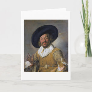 Carte The Merry Drinker, Frans Hals, 1628-1630