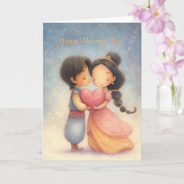 Carte The One I Walk With Valentine Card (Orchidée)