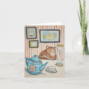 Carte Thé pour souris