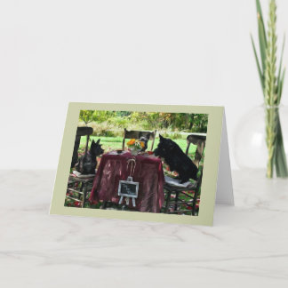 Carte Thé pour trois