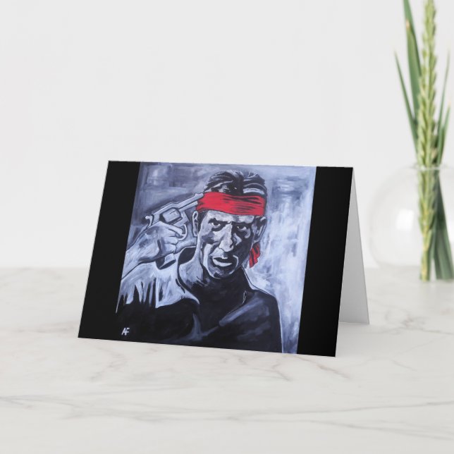 Carte The Prisoner Painting by Alfred Fox (Devant)