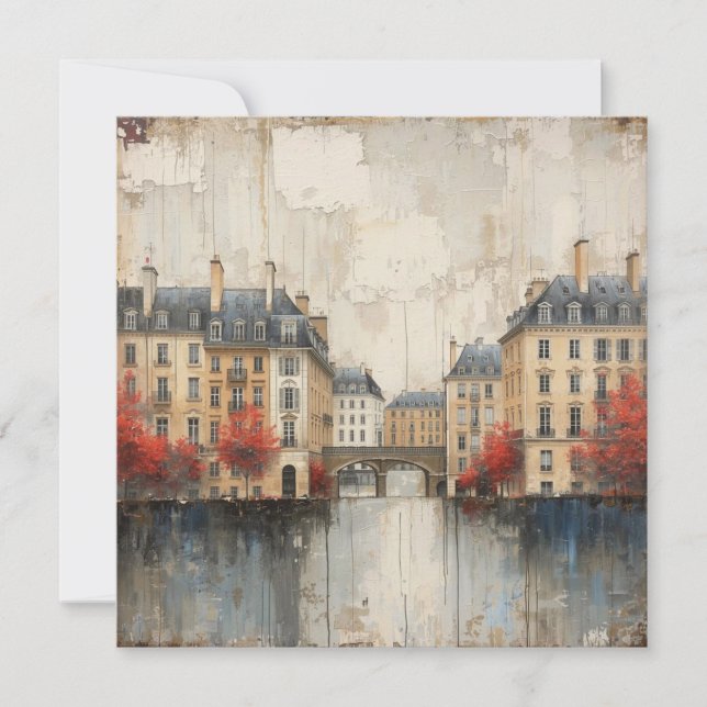 Carte The Quarters Design 01  - Flat Card (Devant)