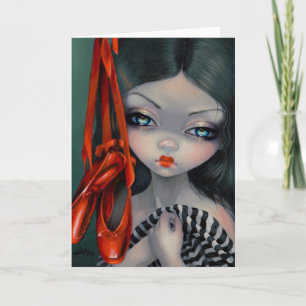 Carte "The Red Shoes" Greeting Card