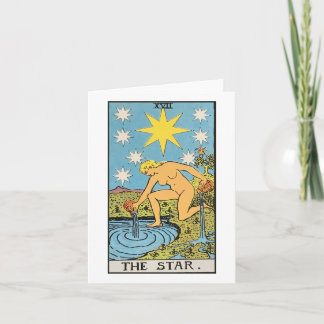 Carte The Star - Rider Waite Smith tarot