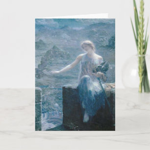 Carte The Valkyrie's Vigil, Edward Robert Hughes, 1906