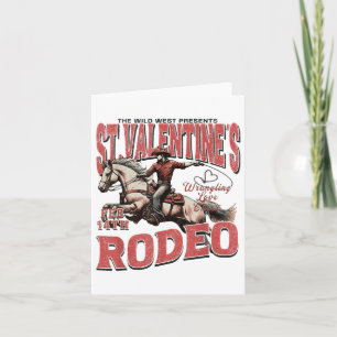 Carte The Wild West présente le rodéo de la Saint-Valent