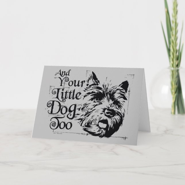 Carte The Wizard of Oz™ | et Your Little Dog, Too (Devant)