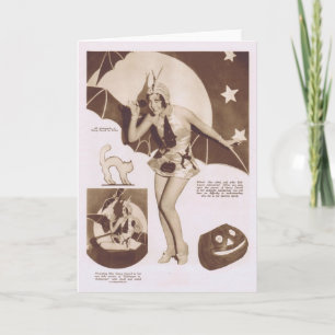 Carte Thème Halloween Nancy Carroll 1929