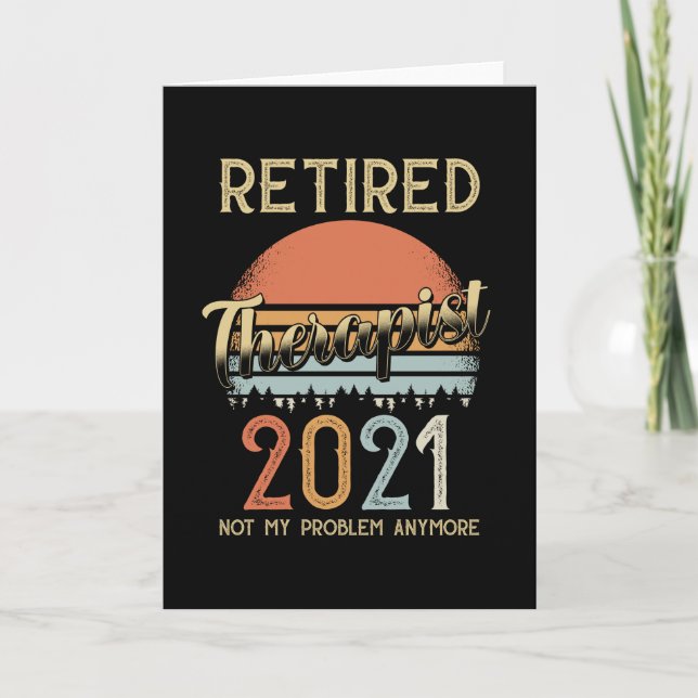 Carte Thérapeute-cadeau Retraite 2021 (Devant)