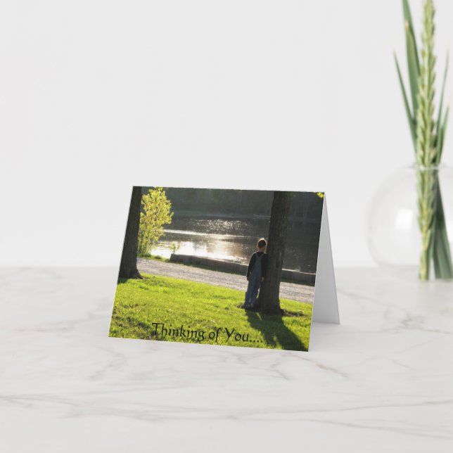 Carte Thinking of you... (Devant)