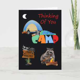 Carte Thinking of you while you're away at summer camp