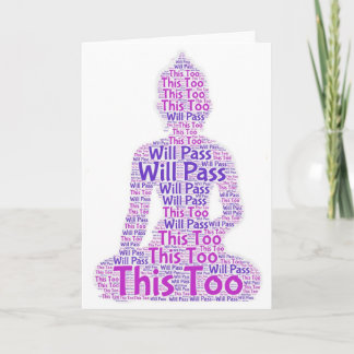 Carte This too will pass