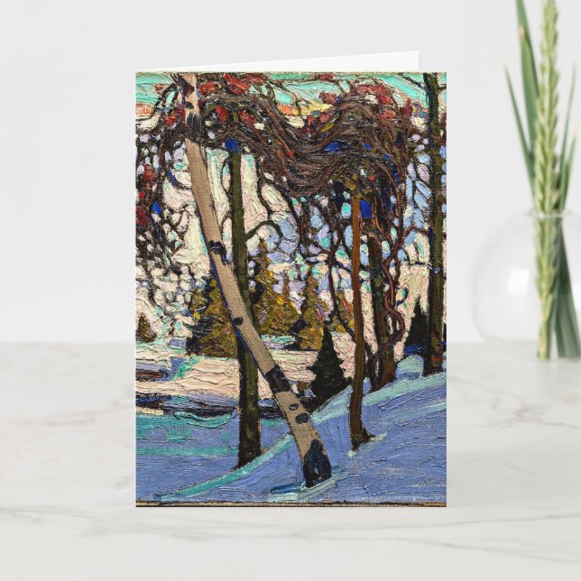 Carte Thomson - Neige précoce (Devant)