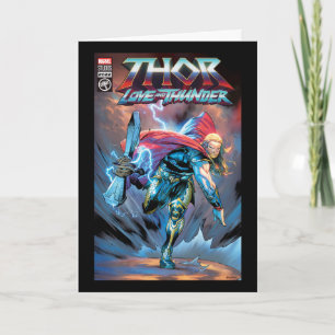 Carte Thor Stormbreaker Comic Couverture Hommage