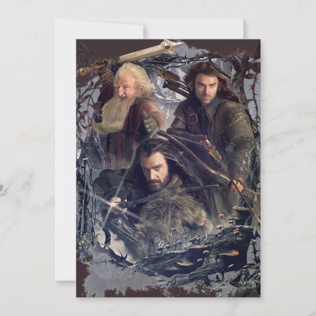 Carte Thorin, Kili et Balin Graphic (Devant)