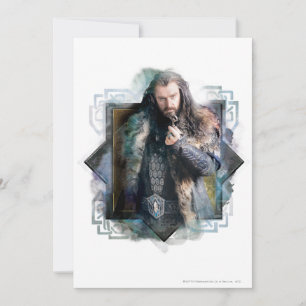 Carte THORIN OAKENSHIELD™ - Graphique de caractères