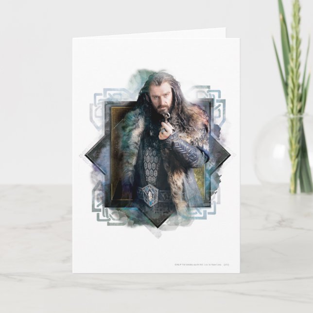 Carte THORIN OAKENSHIELD™ - Graphique de caractères (Devant)
