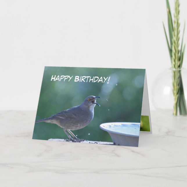Carte Thrasher d'anniversaire (Devant)