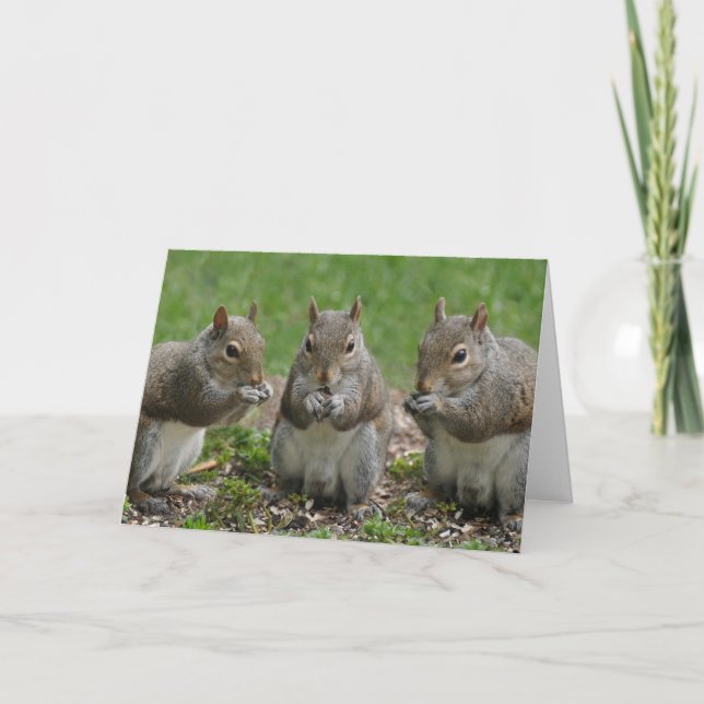 Carte Three Friends Gossiping (Devant)