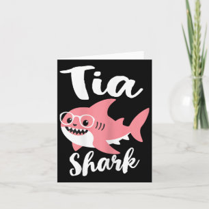 Carte Tia Shark Fête des Mères Grand-mère Drôle 