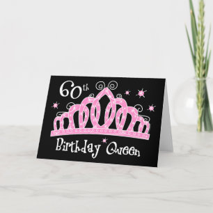Carte Tiara 60e anniversaire Reine DK