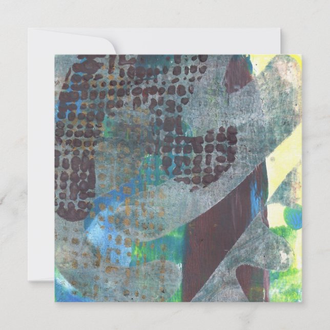 Carte Tidal Script gelprint (Devant)