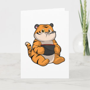 Carte Tiger à manger avec Bowl
